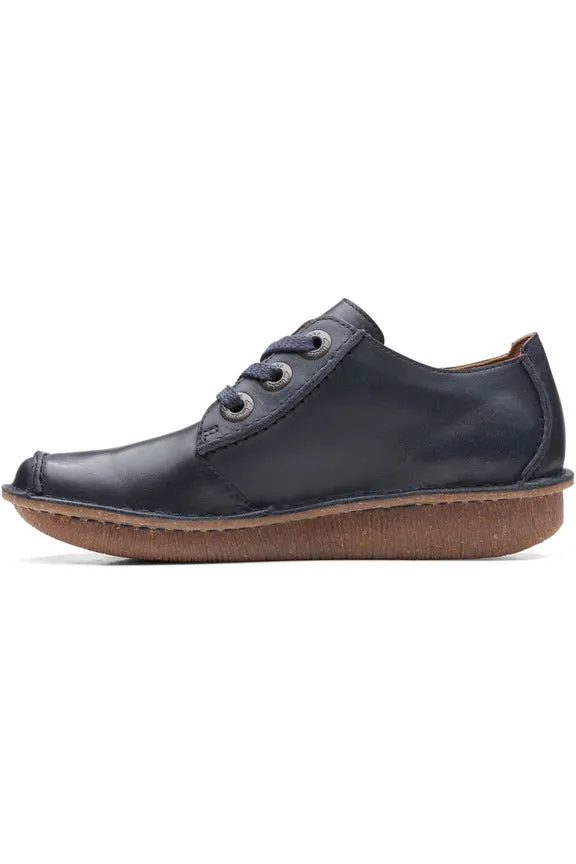 Clarks Funny Dream Navy Leather