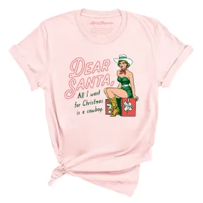 Dear Santa Cowboy Tee