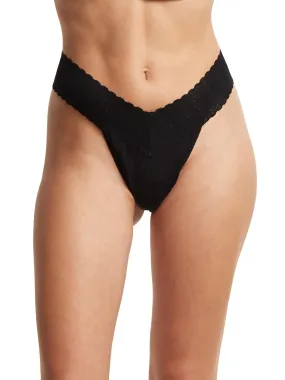 Eco Rx® Lite Original Rise Thong Black